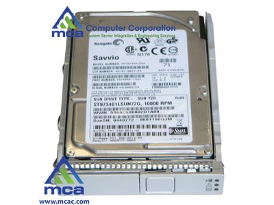 Oracle Sun Part Number: (390-0213)  Sun Seagate ST973401SS [ST973401SSUN72G] (73GB - 10000 RPM - SAS Disk)