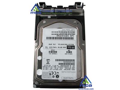 Oracle Sun Part Number: (390-0260)  Sun Fujitsu MAX3073NC [MAX3073NCSUN72G] (73.4GB - 15000 RPM - SCSI Disk)