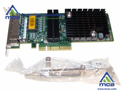 501-7606 Sun Quad-Ports PCI Express x8 Gigabit Ethernet UTP Low Profile Network Adapter