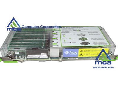 Oracle Sun Part Number: (501-7691)  Sun CPU/Memory Board w/2 � USIV+ 1.8GHz 0MB