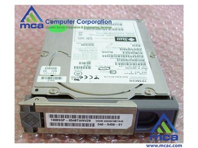 Oracle Sun Part Number: (540-5459)  Sun 146GB - 10000 RPM FC-AL Disk Assembly with 1 Bracket 1 of the Following Plates and 1 of the Following Disks