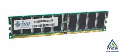 540-6236 Sun 1GB Kit (2 X 512MB) PC3200 DDR-400MHz ECC Registered CL3 184-Pin DIMM Single Rank Memory