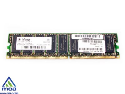 540-6464 Sun 1GB Kit (2 X 512MB) PC3200 DDR-400MHz ECC Unbuffered CL3 184-Pin DIMM Memory for Sun Ultra 20 and Fire X2100 Models
