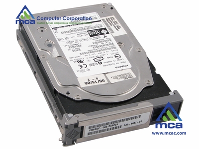 Oracle Sun Part Number: (540-6607 )  Sun 146.8GB - 15000 RPM Disk Assembly with 1 bracket 1 of the following plates and 1 of the following disks L