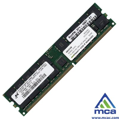 540-6837 Sun 4GB Kit (2 X 2GB) PC3200 DDR-400MHz ECC Registered CL3 184-Pin DIMM Dual Rank Memory for Sun V20z V40z