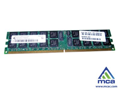540-7599 Sun 4GB Kit (2 X 2GB) PC2-5300 DDR2-667MHz ECC Registered CL5 240-Pin DIMM Single Rank Memory for Sun Fire X4140 & X4240 Series Servers