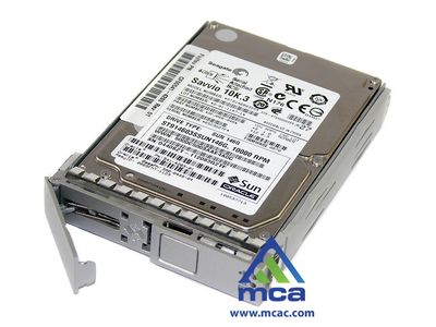 Oracle Sun Part Number: (541-4283 )  Sun Original 146GB 10000 RPM SAS Disk Assembly with 1 bracket and 1 of the following disks