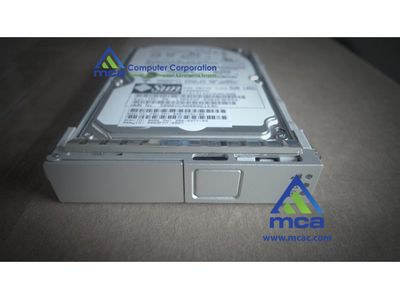 Oracle Sun Part Number: (542-0287)  Sun 600GB - 10000 RPM SAS Disk Assembly with 1 Bracket and 1 of the Following Disks