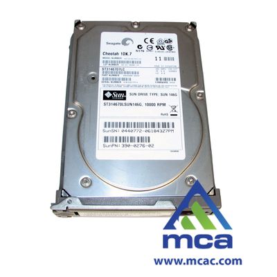 Oracle Sun Part Number: (RA-SC1CA-146G10K)  Sun RoHS-6. Internal 146GB 10K U320 SCSI HDD 3.5 Inch