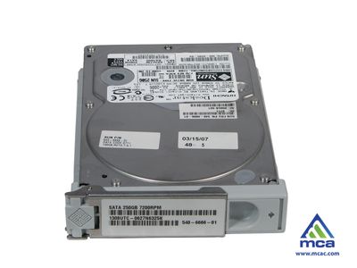 Oracle Sun Part Number: (RA-ST1CE-250G7K)  Sun RoHS-6. Internal 250GB 7200 RPM Serial ATA Hard Di