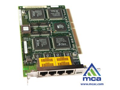 Oracle Sun Part Number: (RFBX1034A)  Sun RFB OPT QFE PCI CARD W/SW PCI Card (QFE) Quad Fast