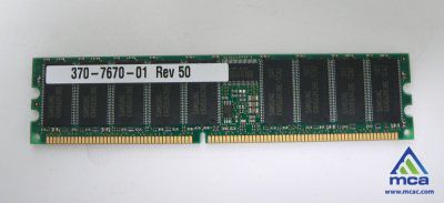 Oracle Sun Part Number: (RFBX7703A)  Sun 1GB DDR (2*512MB) DDR Memory