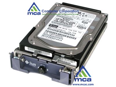 Oracle Sun Part Number: (�TA-3510-73GB-15K)  Sun RoHS-6. 73GB Fibre Channel 15Krpm Disk Drive