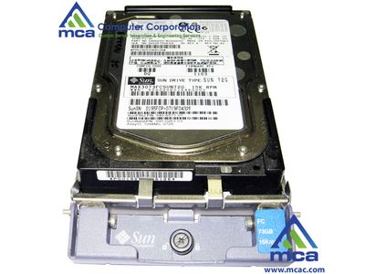 Oracle Sun Part Number: (�TA-3510-73GB-15KZ)  Sun 73GB FC, 15Krpm Drive