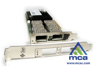 Oracle Sun Part Number: (X1027A-Z)  Sun Original PCI Express Dual 10-Gigabit Ethernet Fiber
