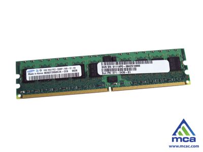 Oracle Sun Part Number: (X4291A)  Sun 2 GB (2 � 1GB DDR2 DIMMs), RoHS:YL