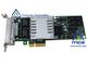 Sun x4 PCI Express Quad Gigabit Ethernet UTP low profile adapter, low profile bracket on board, standard bracket included. RoHS-6 compliant, IntelOEM card
