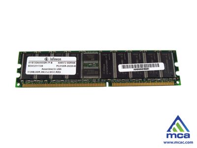 Oracle Sun Part Number: (X5123A) Sun 1GB Base Memory