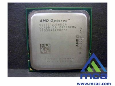 Oracle Sun Part Number: (X5381A)  Sun 2.4GHz 6-Core AMD Opteron 2431, RoHS:YL