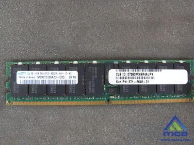 Oracle Sun Part Number: (X5724A)  Sun 8 GB (2 � 4GB DDR2 DIMMs), RoHS:Y