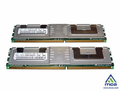 Oracle Sun Part Number: (X6380A)  Sun X4150 2x1GB PC2-5300 FB-DIMM