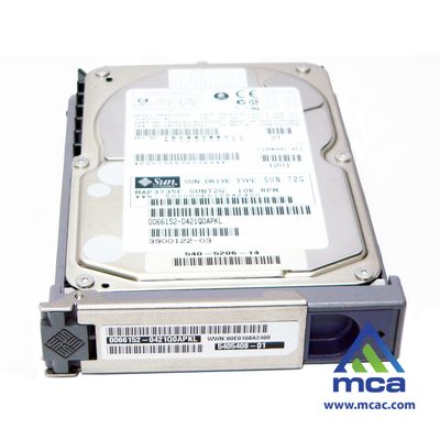 Oracle Sun Part Number: (X6805A)  Sun RoHS-6. 73GB 10K-RPM 1 Inch FCAL Disk Drive