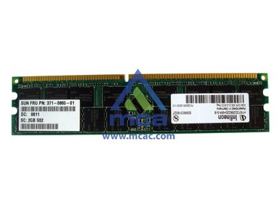 Oracle Sun Part Number: (X7260A)  Sun RoHS-6 compliant. X-Option 4 GB (2 x 2GB) DDR-400