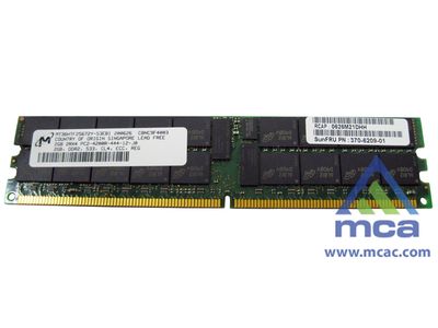 Oracle Sun Part Number: (X7802A) Sun 4GB RoHS-6 Memory Expansion Kit (2*2GB) Comprised