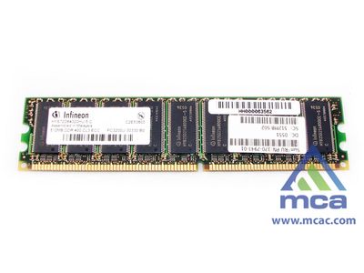 Oracle Sun Part Number: (X8007A-Z)  Sun X-Option 1-GB Unbuffered ECC PC3200 Memory Kit (2x