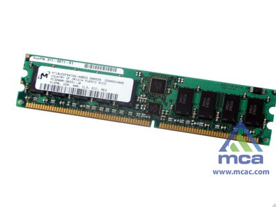 Oracle Sun Part Number: (X8021A-Z) Sun 1 GB Memory kit DDR-400 Registered ECC DIMMs (2x51