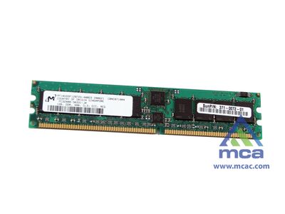 Oracle Sun Part Number: (X8022A)  Sun 2 GB Memory kit DDR1-400 Registered ECC DIMMs (2x1