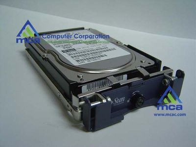 Oracle Sun Part Number: (XTC-FC1CF-600G15K) Sun Original 600GB - 15000 RPM FC-AL Disk Assembly with one of the following disks and brackets: