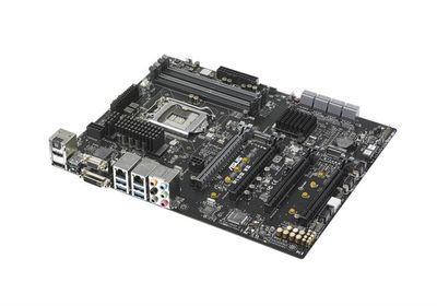 P10SWS ASUS Socket LGA 1151 Intel C236 Chipset 7th/6th Generation Core i7 / i5 / i3 / Xeon E3-1200 v6/v5 / Pentium / Celeron Processors Support DDR4 4x DIMM 8x SATA 6.0Gb/s ATX Motherboard