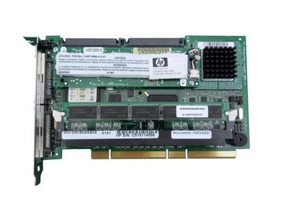 P3475-63001 HP Netraid 2M Dual Channel Ultra3 SCSI LVD/SE PCI Array RAID Controller with 128MB Cache