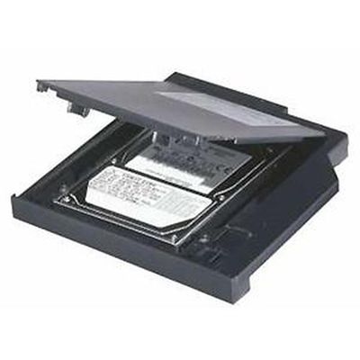 PA3408U-2ETC Toshiba Ultra Slim SelectBay HDD Adapter Storage Bay Adapter 1 x 2.5" 1/8H Internal Black