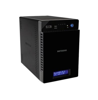 RN10400100NAS NetGear ReadyNAS 104 4-bay NAS 4x Bays Diskless Marvell Armada 370 1.2GHz USB 3.0 Gigabit Lan