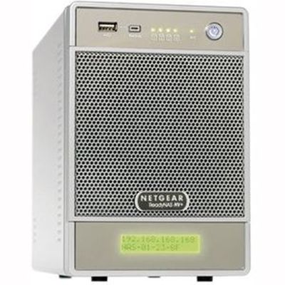 RND4410-100NAS NetGear ReadyNAS NV+ 4TB (4 x 1000GB) 4-Bay Gigabit Desktop Network Storage