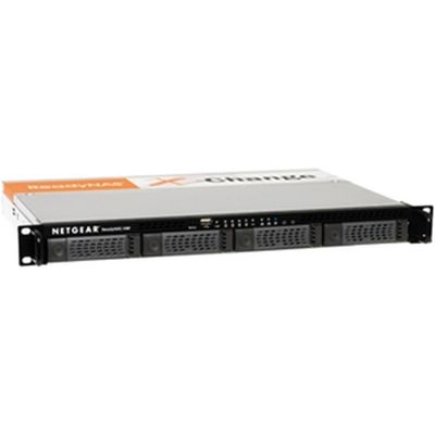 RNR4000-100NAS NetGear ReadyNAS 1100 4-BAY Dual Gigabit Rackmount Network Storage (Diskless)