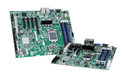 S1200BTL Intel Server Motherboard iC204 Chipset Socket H2 LGA1155 ATX 1 x Processor Support
