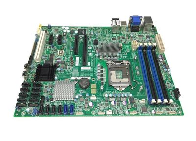 S5512G2NR-LE Tyan S5512-LE Socket LGA 1155 Intel SLB 9635 Chipset Intel Xeon E3-1200 Core i3-2100 Series Processors Support (2)Gbe ATX Server Motherboard