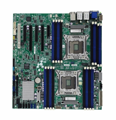S7050GM4NR Tyan S7050 Socket LGA 2011 Intel C602 Chipset Intel Xeon Processor E5-2600/E5-2600 v2 Series Processors Support DDR3 16x DIMM 4xGbE 10x SATA 6.0Gb/s EEB Server Motherboard