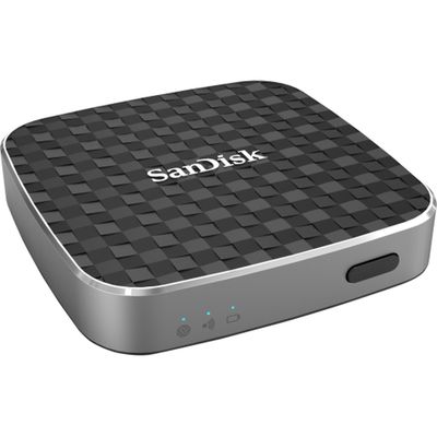 SDWS1-032G-A57 SanDisk Connect Station 32GB Wireless External Network Hard Drive (Black)