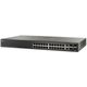 SF500-24-K9-NA Cisco Ethernet Switch 24-Ports Manageable 26 x RJ-45 Stack Port 4 x Expansion Slots 10/100Base-TX 10/100/1000Base-T Rack-mountable