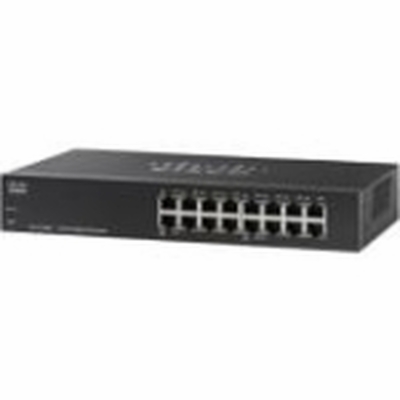 SG110-16HP-NA Cisco SG110-16HP 16-Ports 10/100/1000Base-T RJ-45 PoE Layer2 Wall Mountable and Rack-mountable Ethernet Switch
