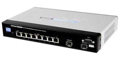 SRW2008P Linksys Cisco 8-Ports 10/100/1000 Gigabit Switch W/ Webview And Poe