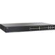 SRW2024-K9-AU Cisco Linksys 24-Ports RJ-45 10/100/1000 Gigabit Ethernet WebView Managed Switch with 2x Shared SFP Ports