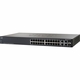 SRW2024-K9-CN Cisco Linksys 24-Ports RJ-45 10/100/1000 Gigabit Ethernet WebView Managed Switch with 2x Shared SFP Ports