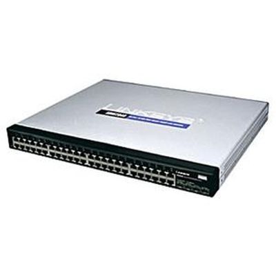 SRW2048-EU Cisco Linksys SRW2048 Managed Ethernet Switch with WebView 48 x 10/100/1000Base-T LAN