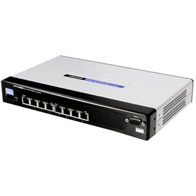 SRW208 Linksys 8-Ports 10/100 Ethernet Switch SNMP QOS with Webview