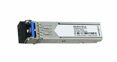 SRX-SFP-1GE-LX Juniper 1Gbps 1000Base-LX Single-Mode Fiber 10km 1310nm LC Duplex Connector Optical SFP Transceiver